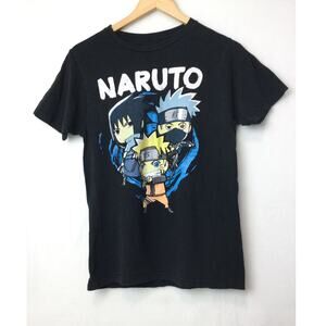 Naruto Shippuden Black Cotton Tee Shirt Small by Ripple Junction